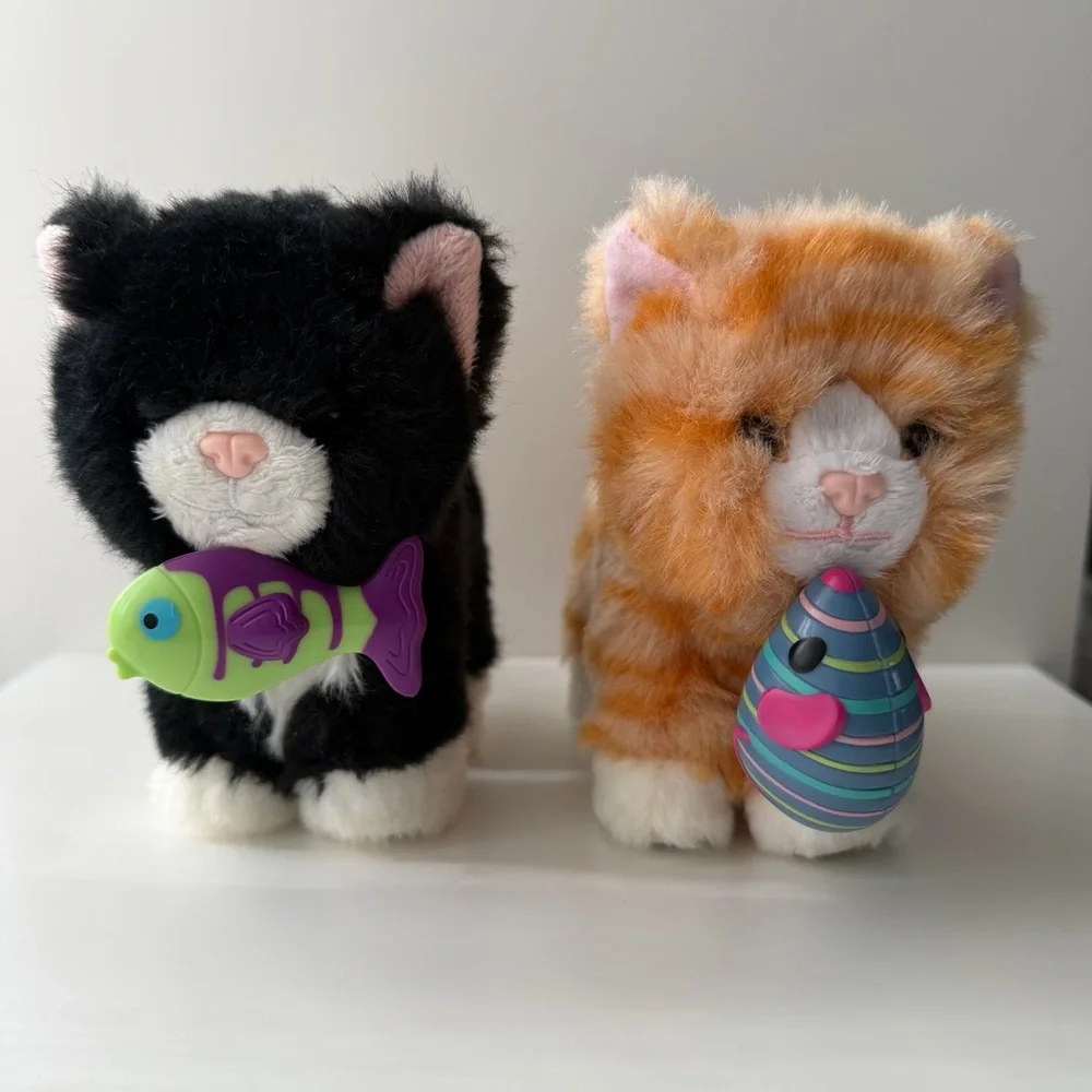 AMERICAN GIRL Cat Care Essentials +Truly Me Orange Tabby & Tuxedo Cats Bundle